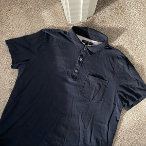 Banana Republic Navy Blue Polo